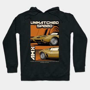 1969 AMC AMX/3 Racing Car Hoodie